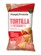 SimplyProtein Tortilla Chips Hint of Lime 130g