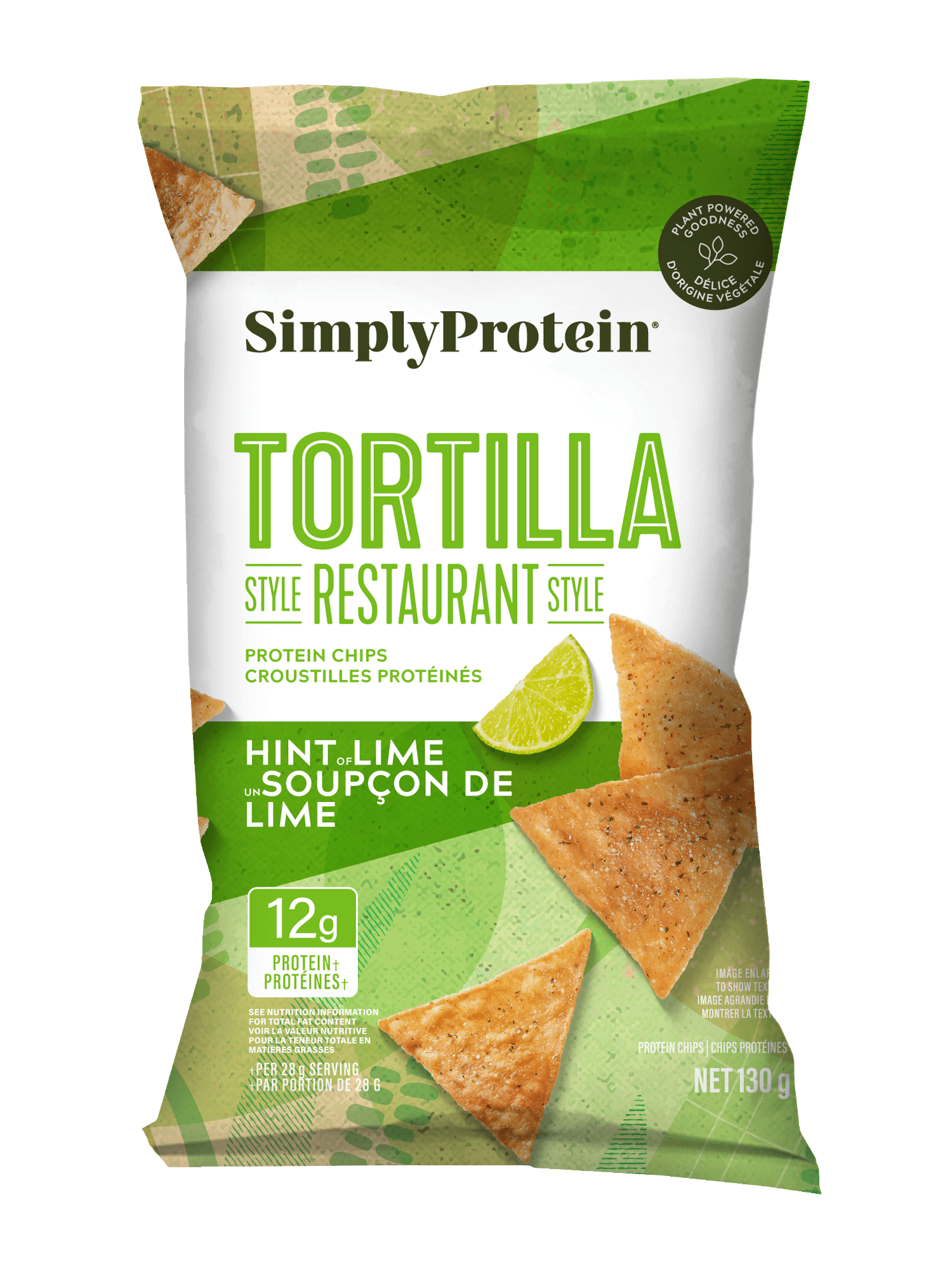 SimplyProtein Tortilla Chips Hint of Habanero 130g