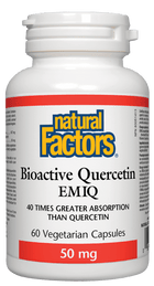 Natural Factors Bioactive Quercetin EMIQ 50mg, 60 Veg Caps Online