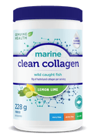 Genuine Health Clean Collagen Marine Lemon 228g