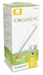 Organyc 100% Organic Cotton Tampons with Applicator (Regular Flow) - 16 Pieces
