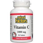 Natural Factors Vitamin C 1000mg Time Release 90t
