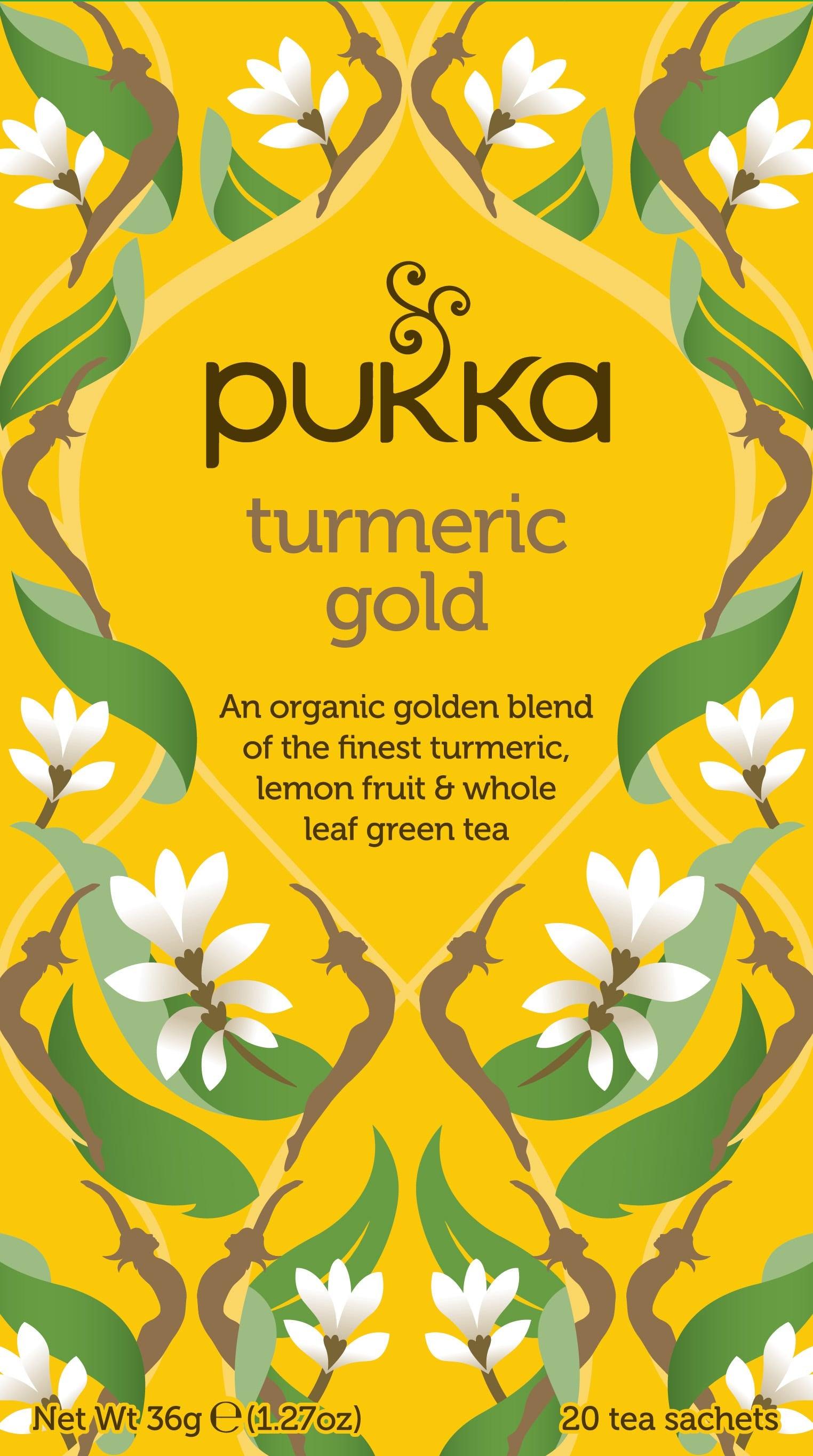 Pukka Turmeric Gold Tea - 20 Tea Bags