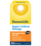 Renew Life N/G Super Critical Omega 60 Softgels