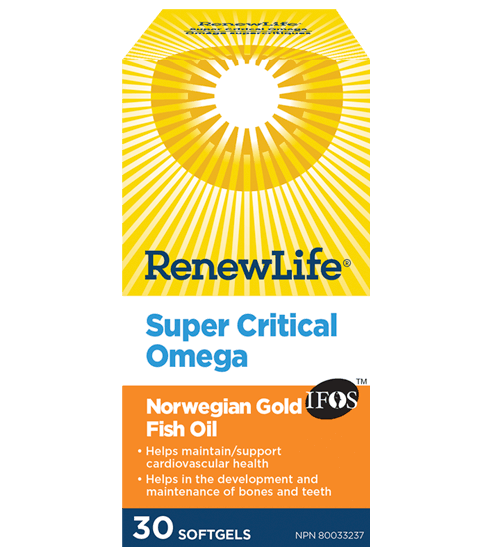 Renew Life N/G Super Critical Omega 30 Softgels