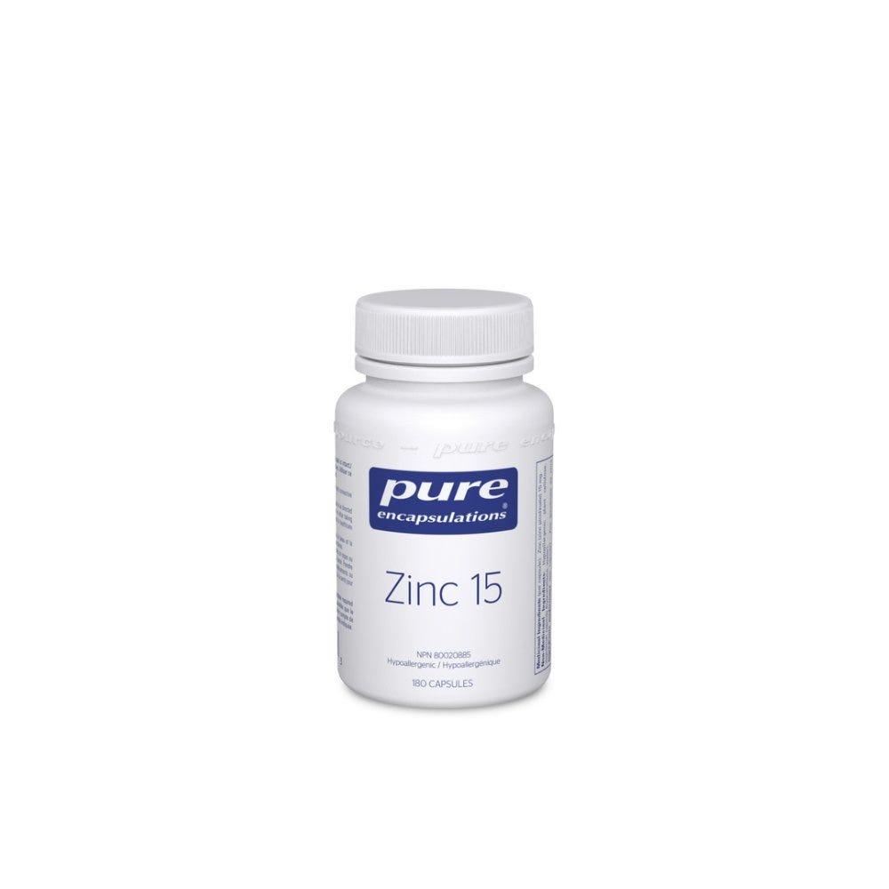 Pure Encapsulations Zinc 15 180C