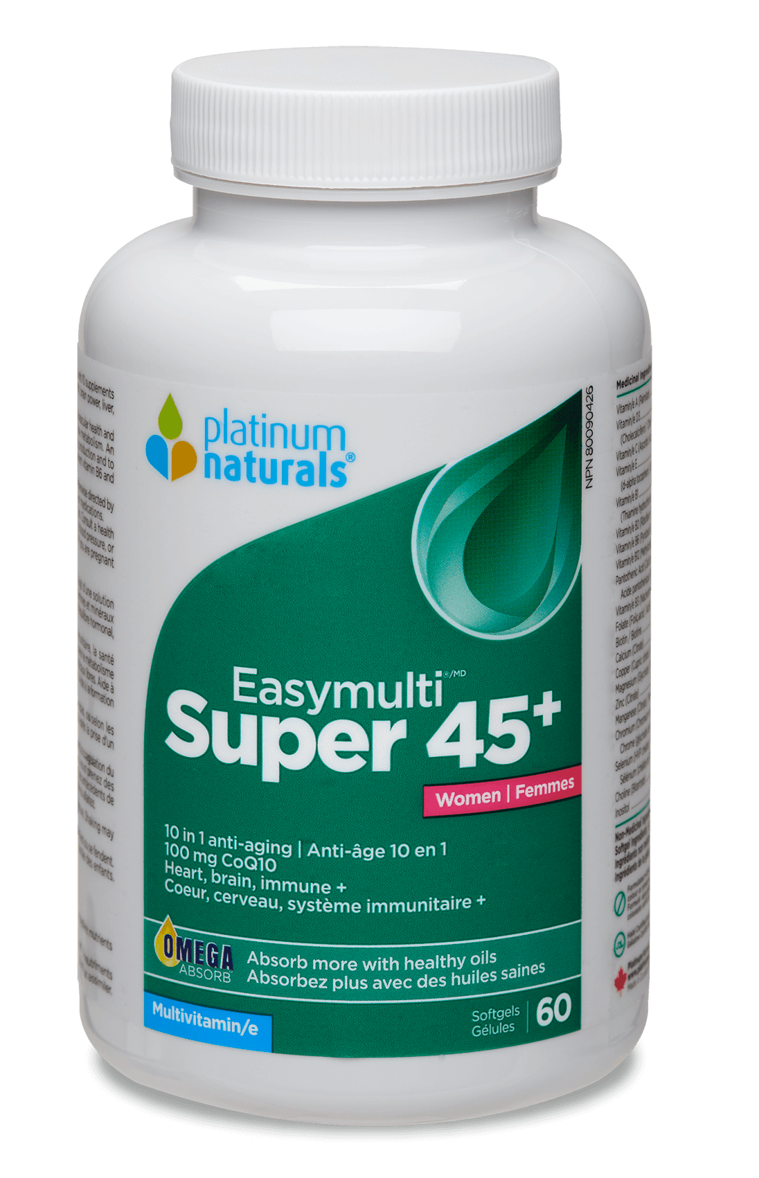 Platinum Super Easymulti Women 45+ 60sg