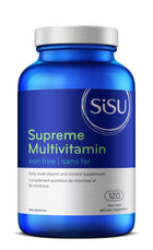 Sisu Supreme Iron-Free Anti-Stress Multivitamin - 120 Veg Capsules