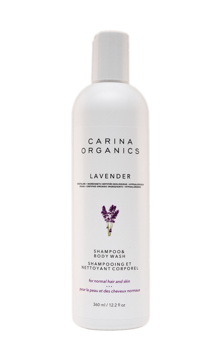 Carina Organics Shampoo-Body Wash Lavender 360ml