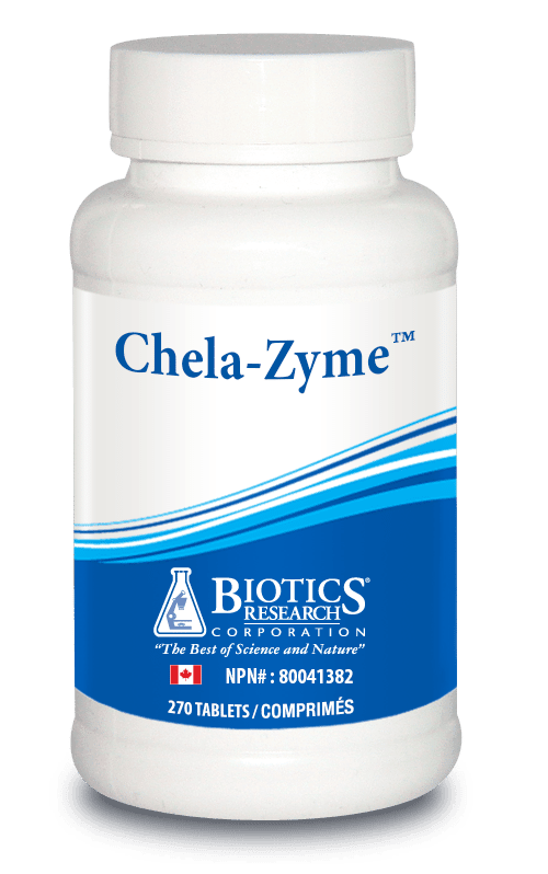 Biotics Research Chela-Zyme 270 Tablets Online 