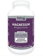 Naka Platinum Magneisum Bisglycinate 200mg 300 Vegan Caps