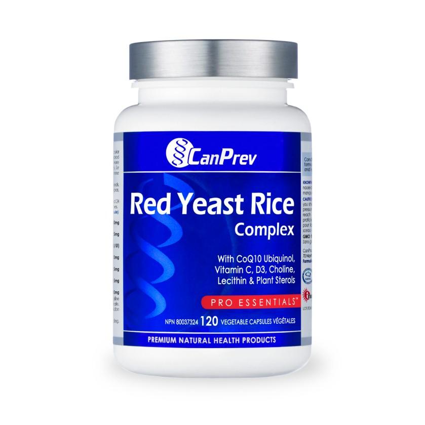 CanPrev Red Yeast Rice Complex 60 Vegetable Capsules