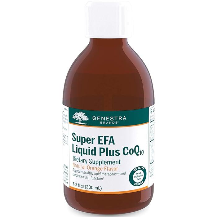 Genestra Brands Super EFA Liquid Plus CoQ10 Orange, 200ml
