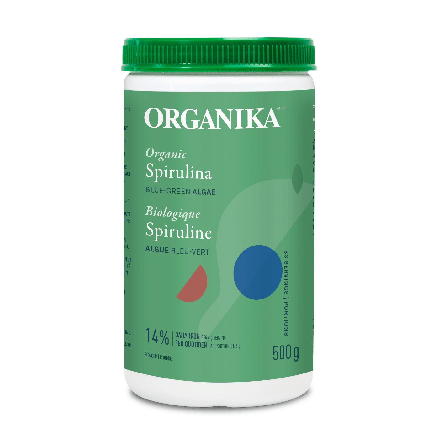Organika Organic Spirulina 500g