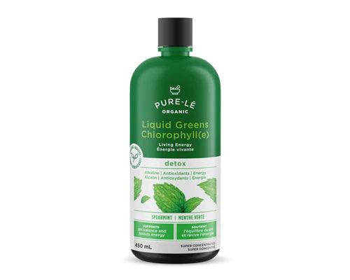Pure-Le Organic Liquid Greens Mint 450ml