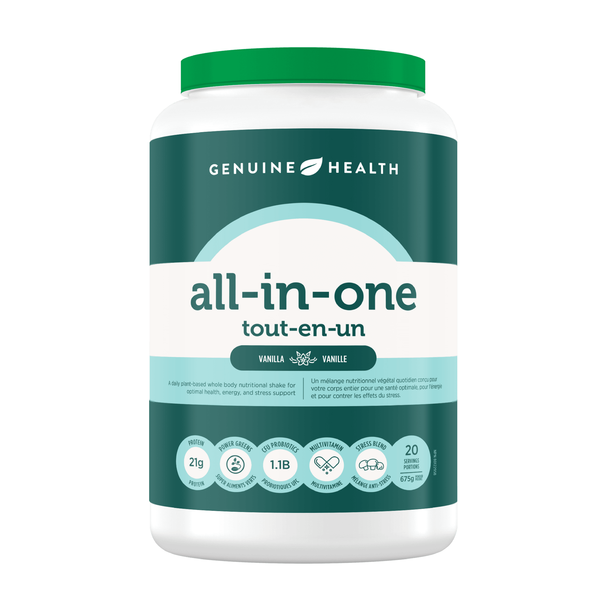 Genuine Health All-In-One Vanilla 675g