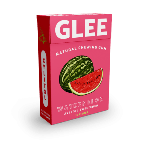 Glee Gum w/ Xylitol Watermelon 16ct