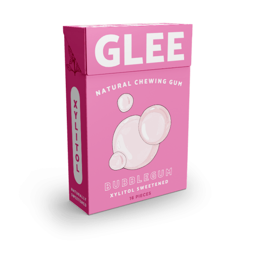 Glee Gum w/ Xylitol Bubblegum 16ct