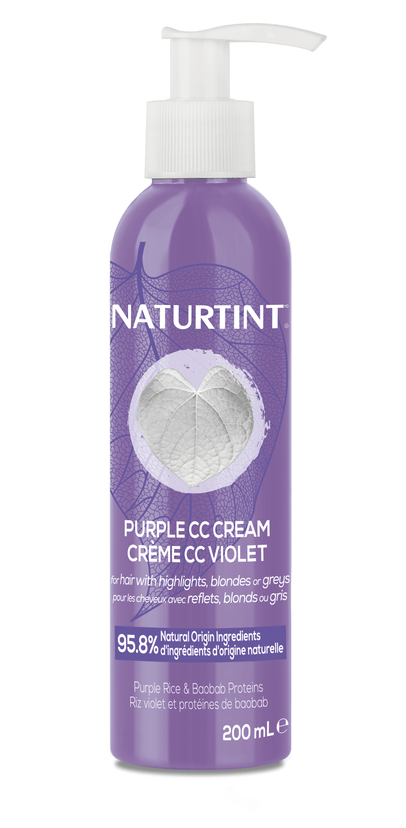 Naturtint Purple CC Cream 200ml