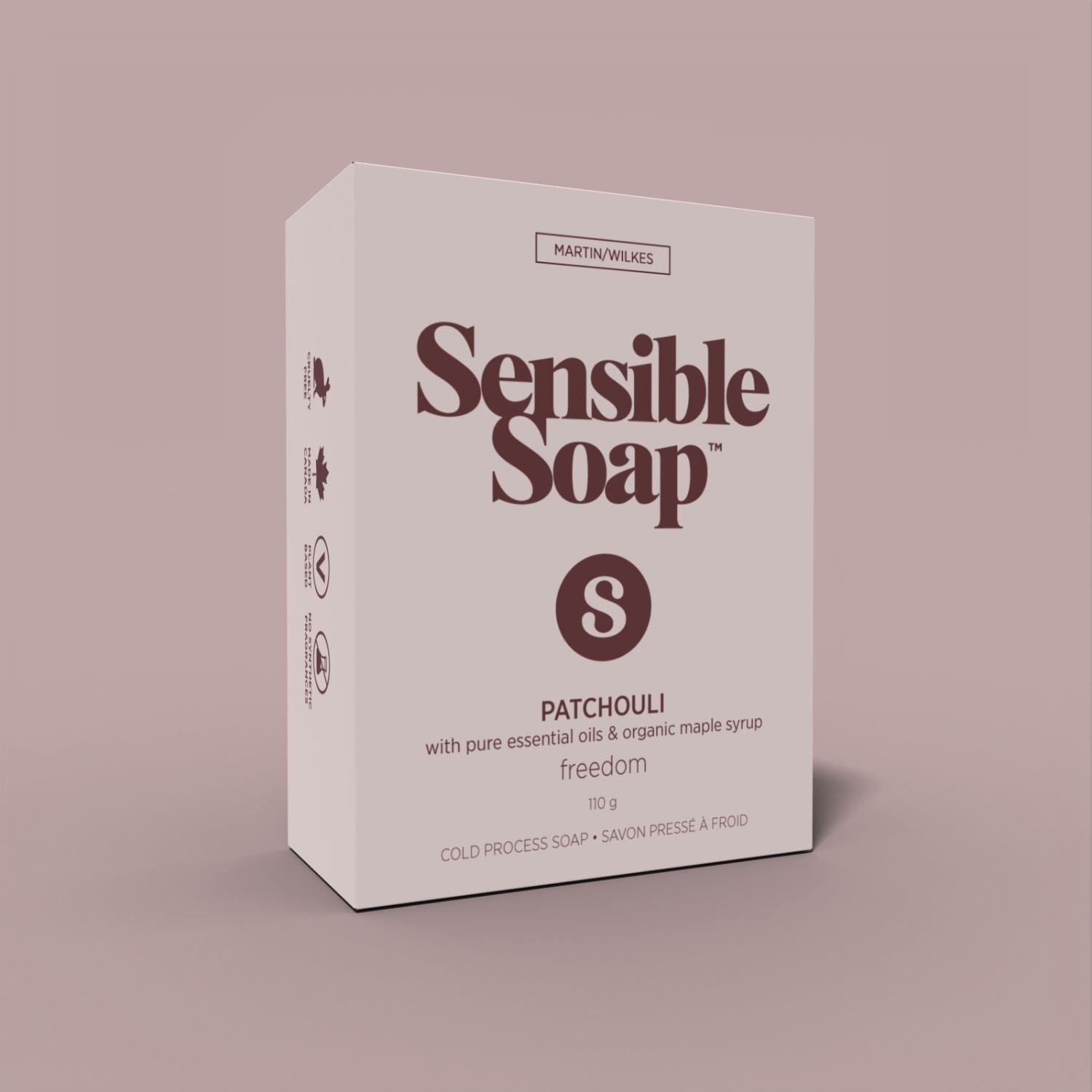 Sensible Bar Soap Patchouli 110g
