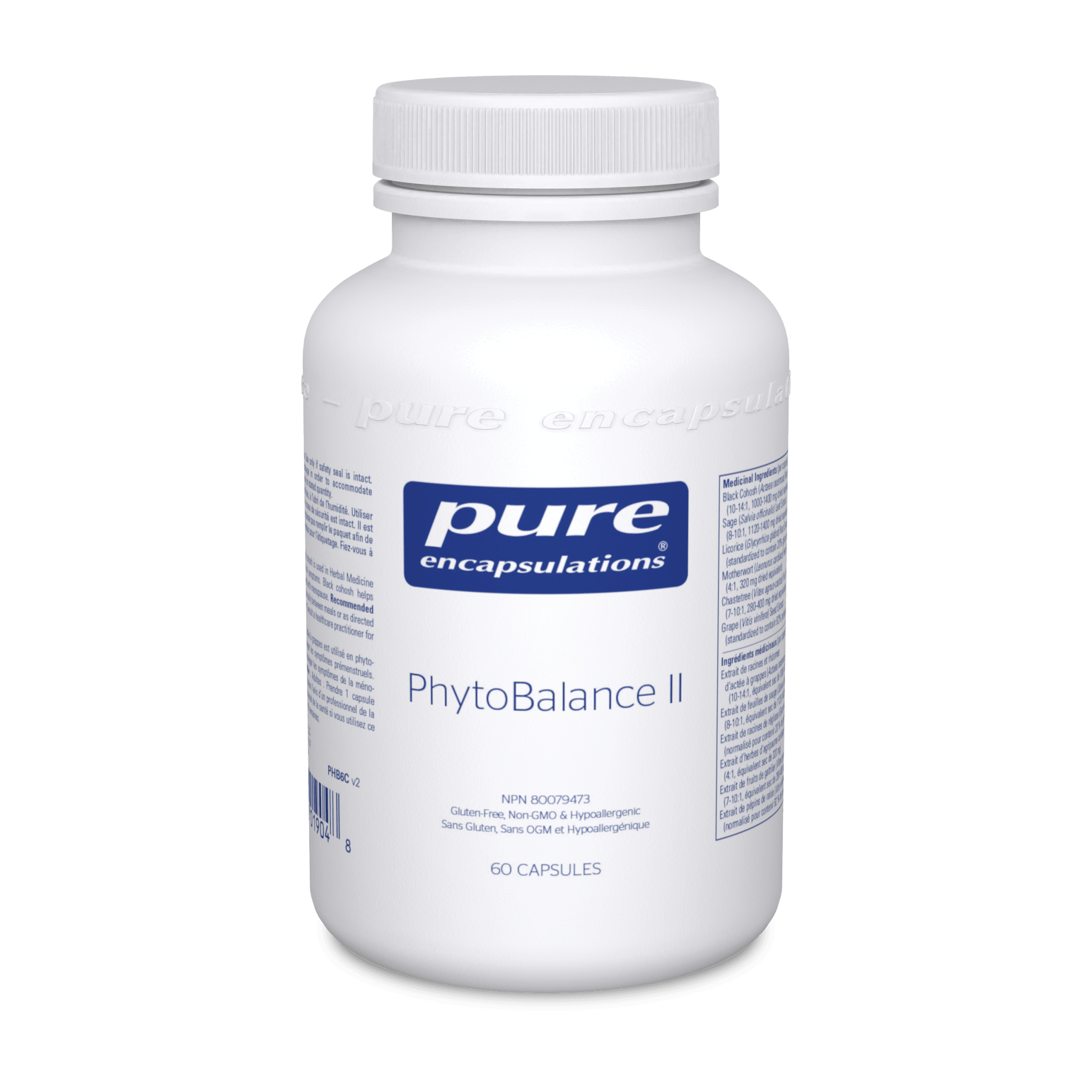 Pure Encapsulations PhytoBalance II 60 Capsules