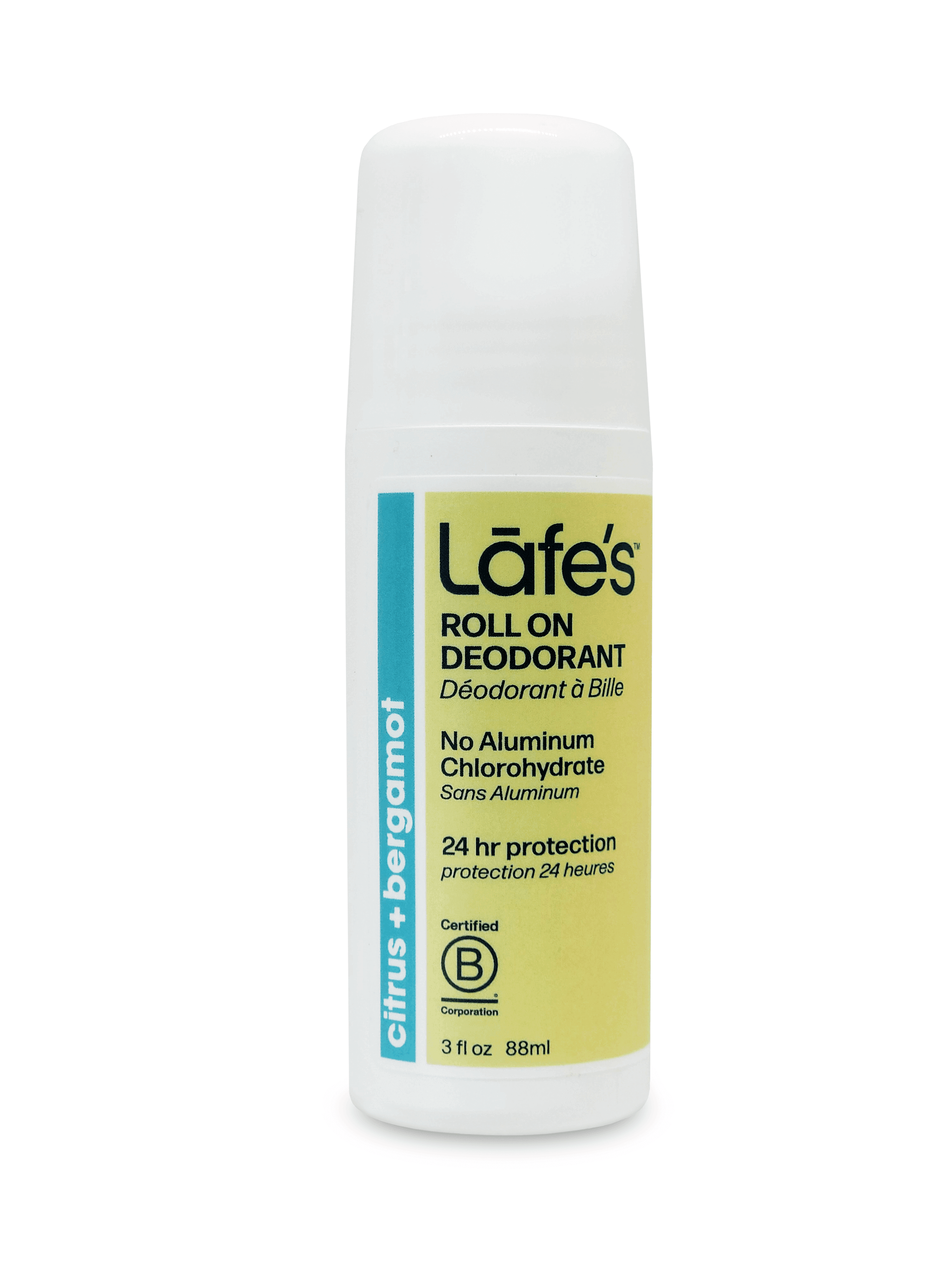 Lafe's Body Care All Natural Active Roll-On Deodorant - 71g
