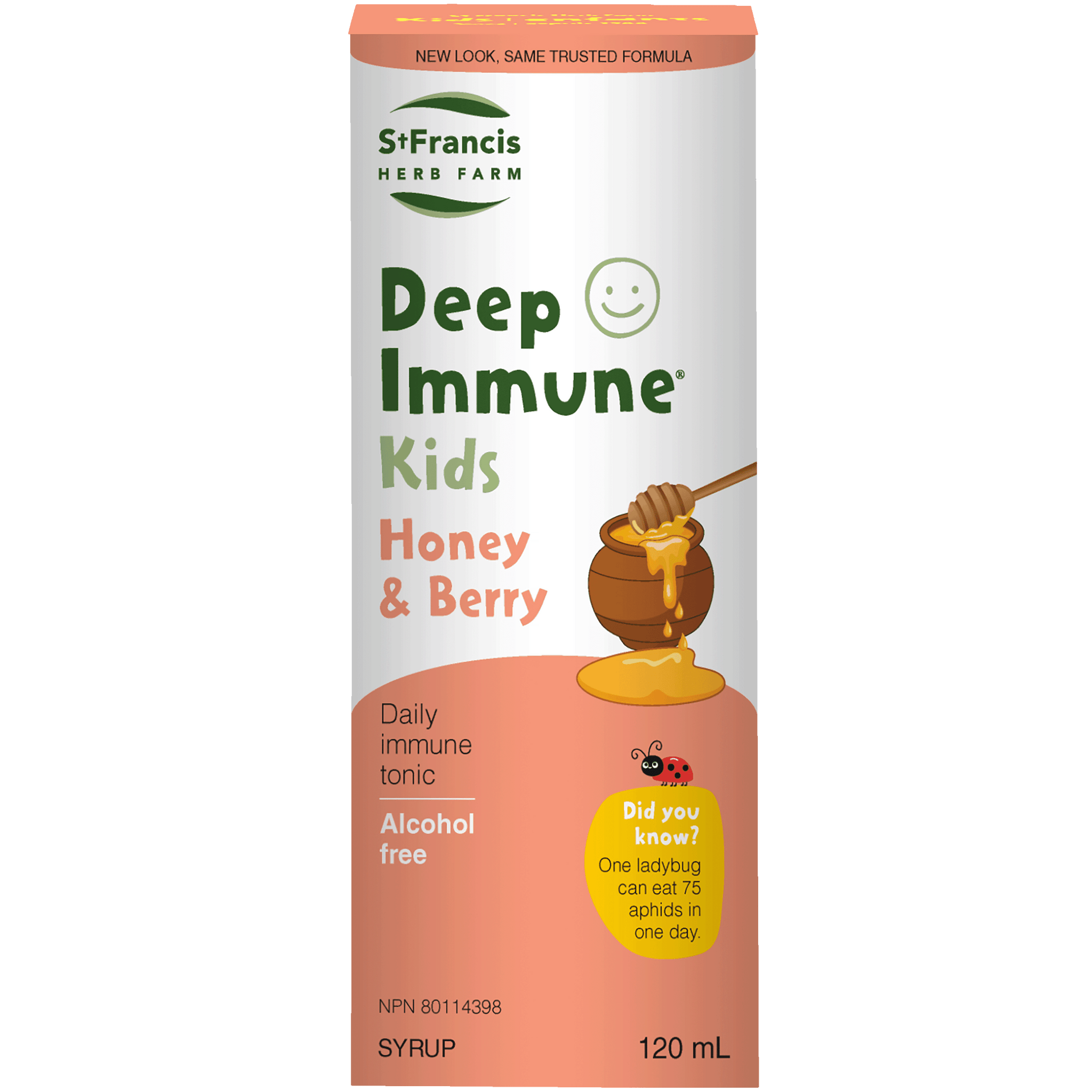 St. Francis Herb Farm Deep Immune Kids Honey & Berry 120ml