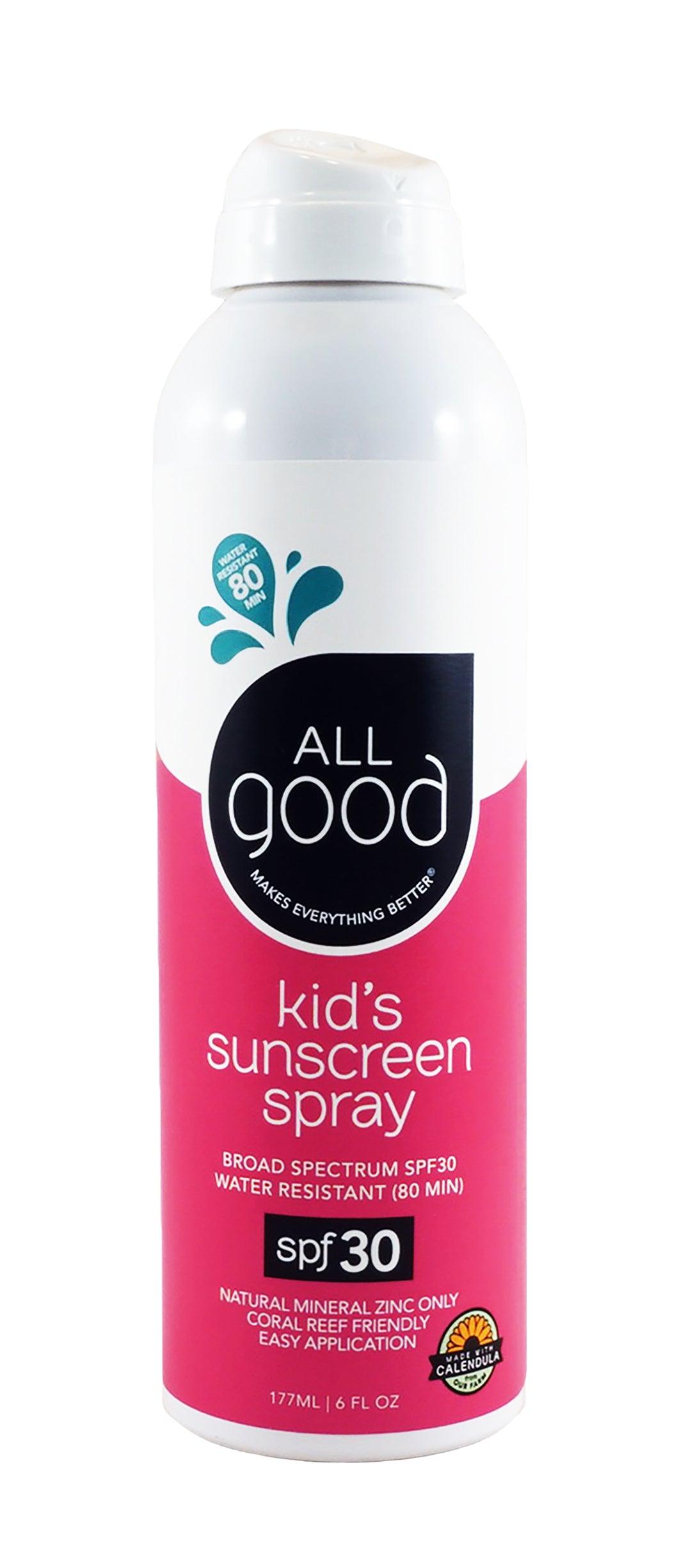 All Good SPF 30 Kid's Sunscreen Spray - 177ml