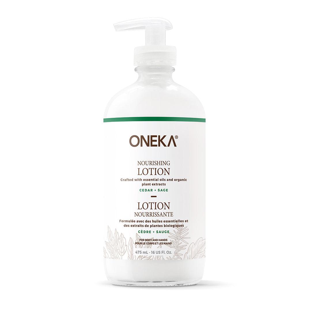 Oneka Body Lotion Cedar + Sage 475ml