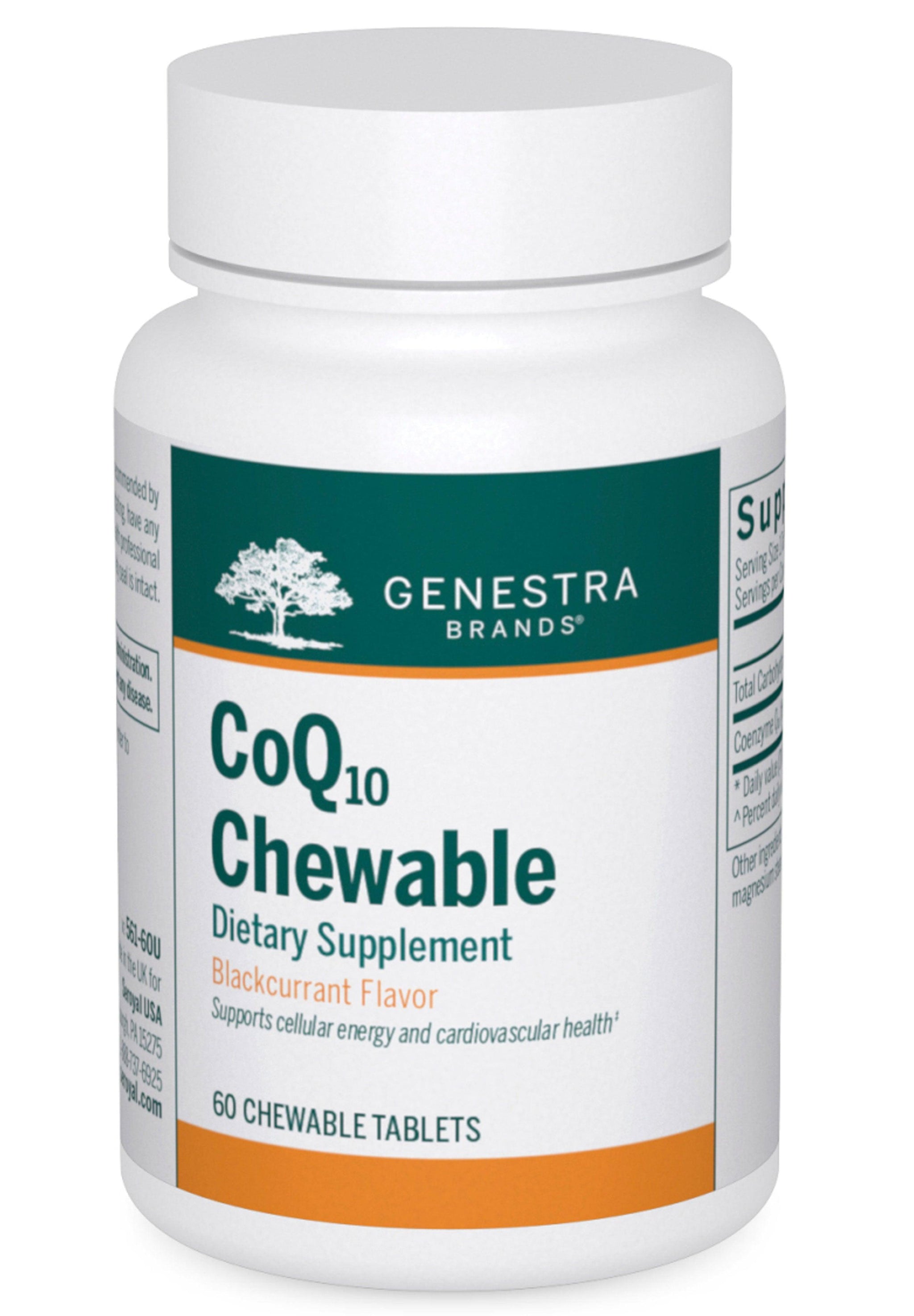 Genestra Brands CoQ10 Chewable 60 Tablets