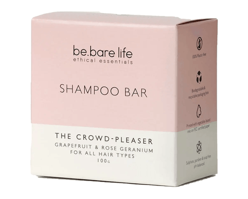 be.bare life Crowd Pleaser Shampoo Bar 100g