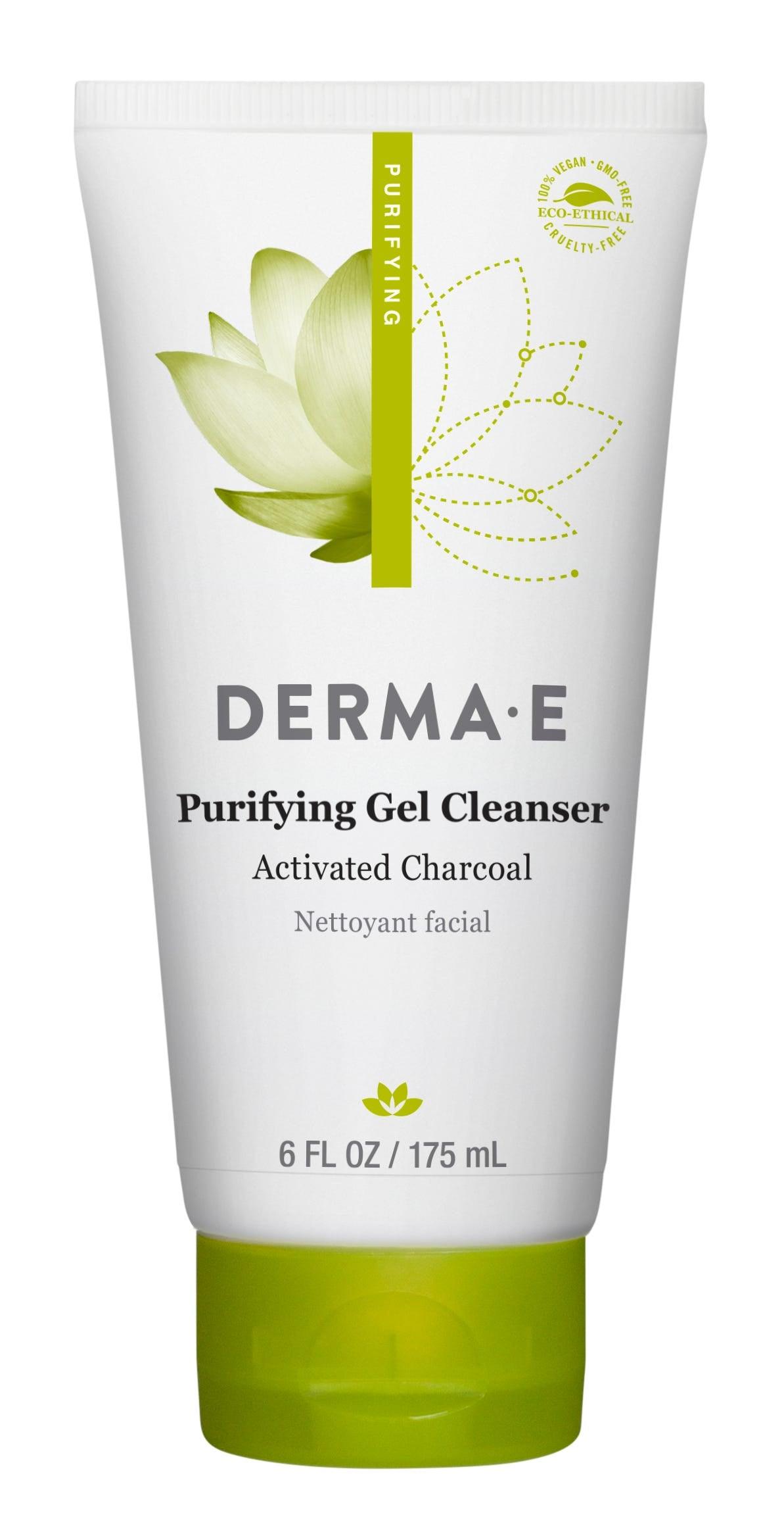 Derma E Activated Charcoal Purifying Gel Cleanser - 175ml
