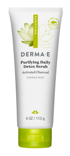 Derma E Activated Charcoal Purifying Daily Detox Scrub - 113g