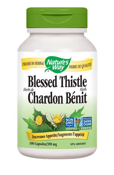 Nature's Way Blessed Thistle Herb (Traditional Digestive Aid) - 100 Veg Capsules