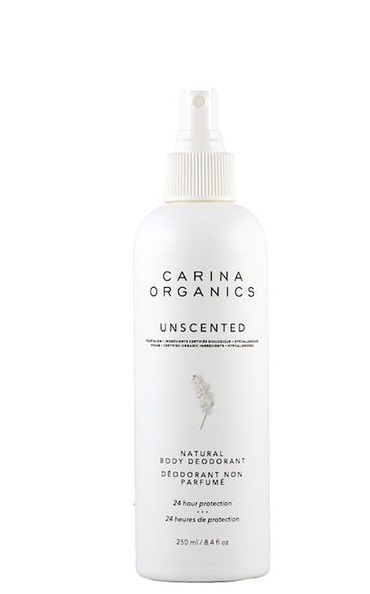 Carina Organics Unscented Body Deodorant - 250ml