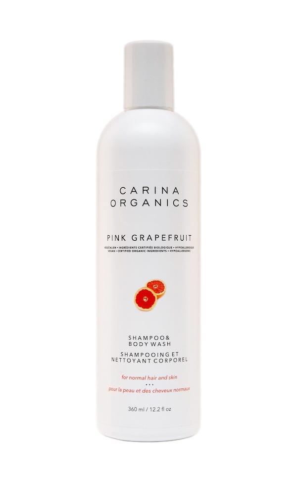 Carina Organics Pink Grapefruit Shampoo Body Wash - 360ml
