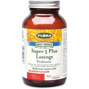 Flora Super 5 Plus Probiotic - 60 Lozenges