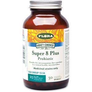 Flora Super 8 Plus Probiotic - 30 Veg Capsules