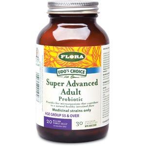 Flora Super Advanced Adult Probiotic - 30 Veg Capsules