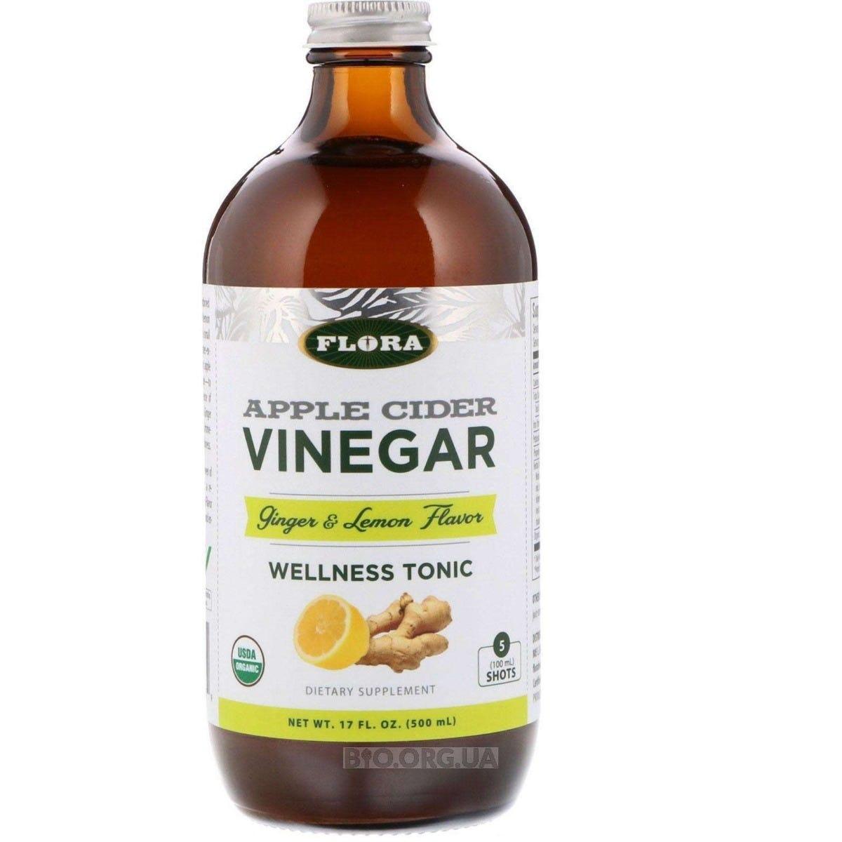 Flora Ginger Lemon Apple Cider Vinegar - 500ml
