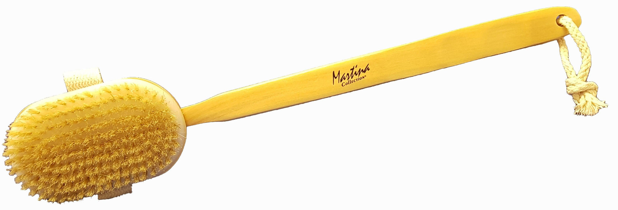 Martina Collection by Axel Kraft International Natural Bristle Wooden Back Brush