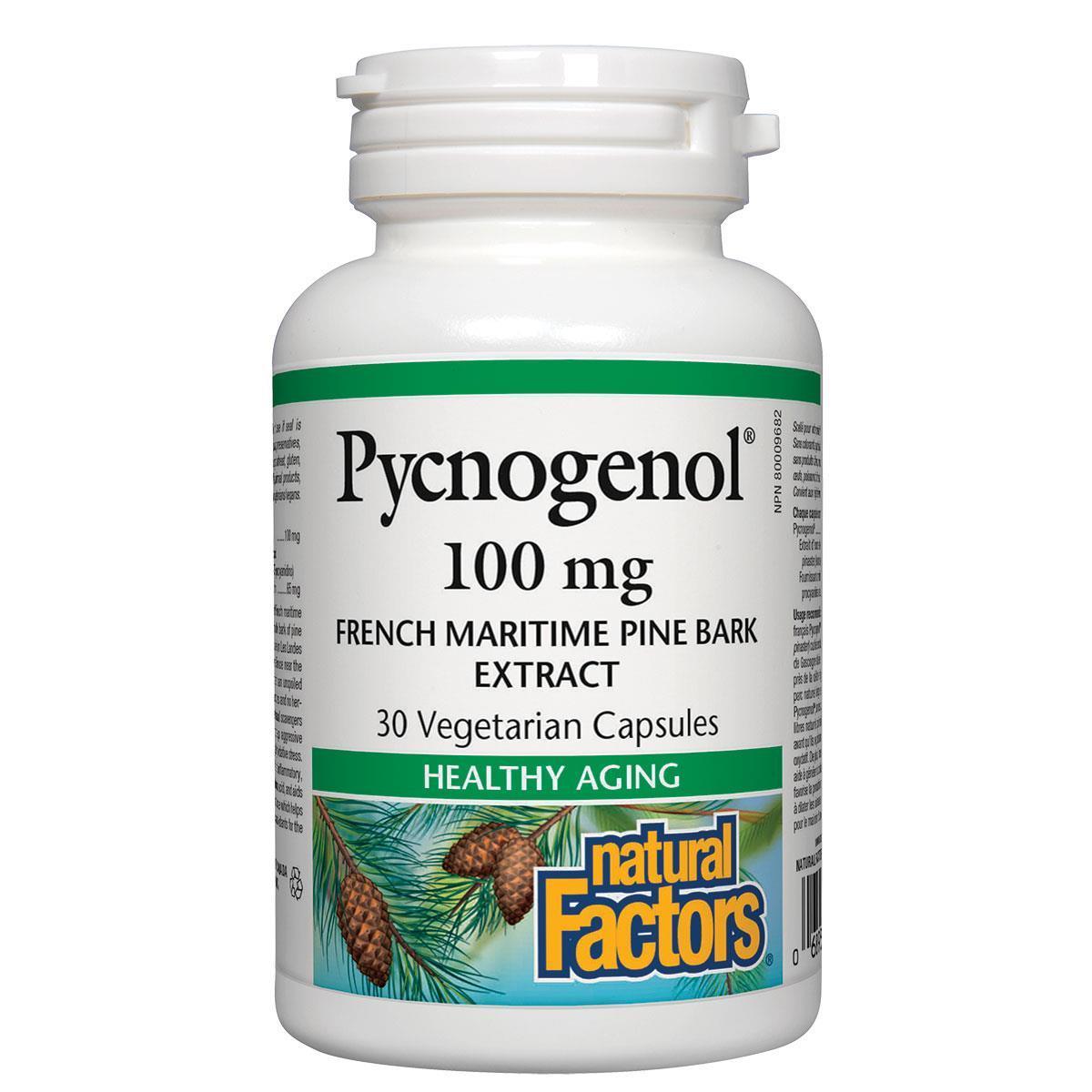 Natural Factors Pycnogenol 100mg 30vc