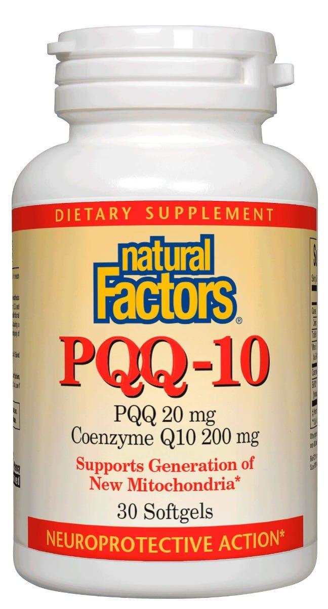 Natural Factors BioPQQ 20 mg 30vc