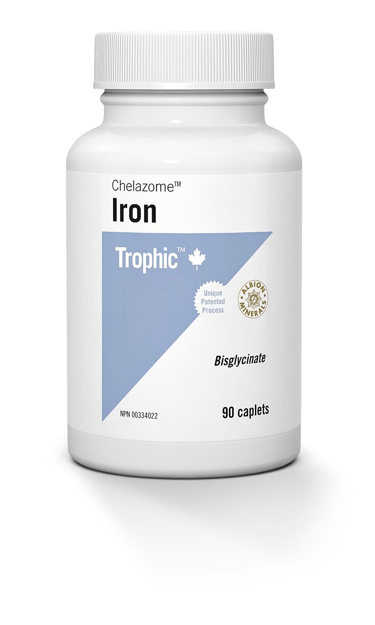 Trophic Iron Chelazome 125mg - 90 Capsules