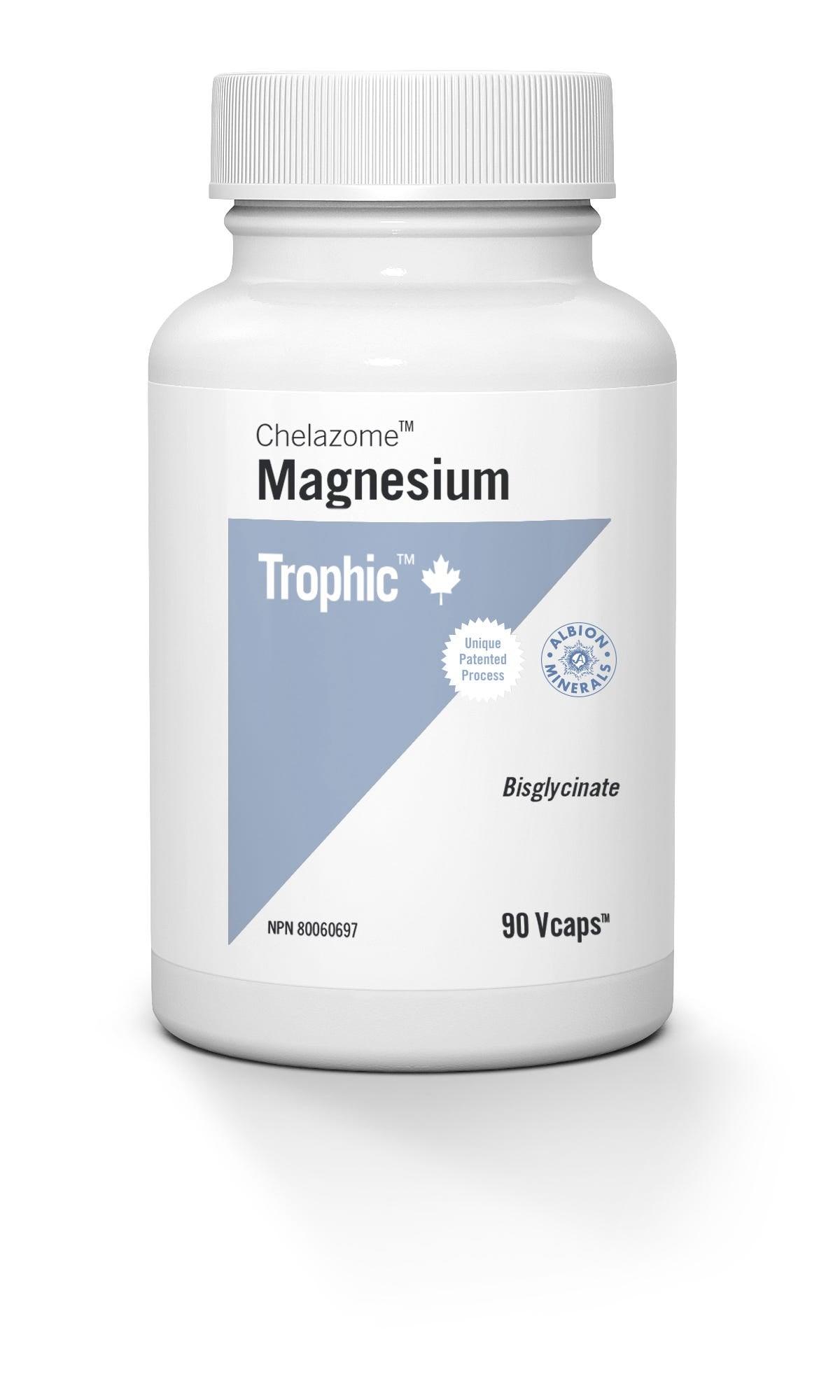 Trophic Magnesium Chelazome Bisglycinate - 90 Veg Capsules
