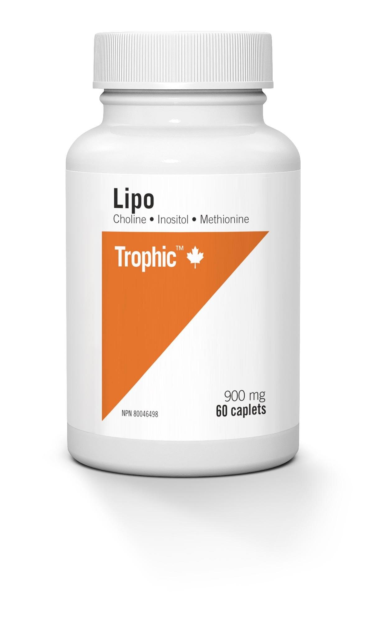 Trophic Tri-lipotropic Choline-Inositol-Methionine - 60 Count