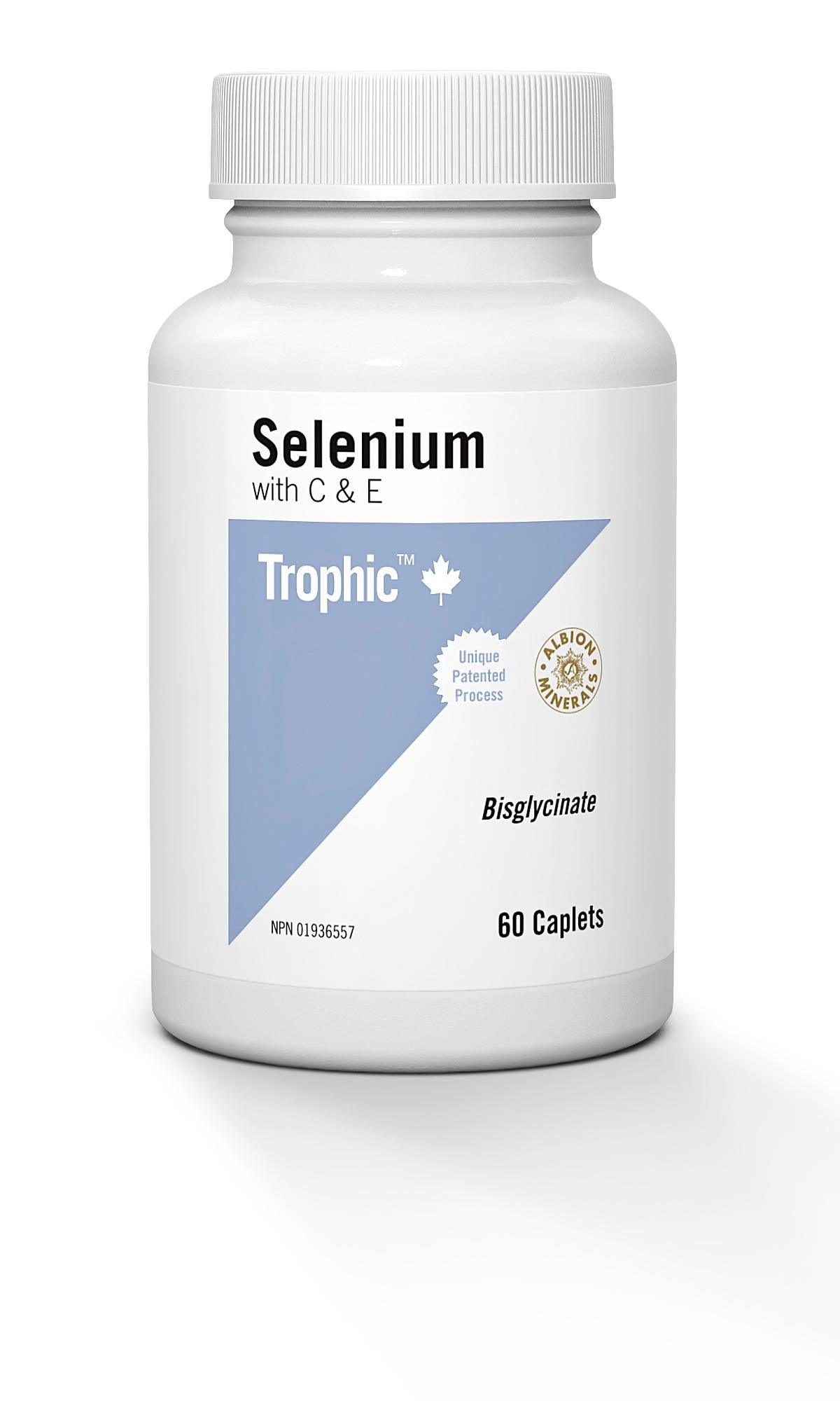 Trophic Selenium with C and E - 60 Count