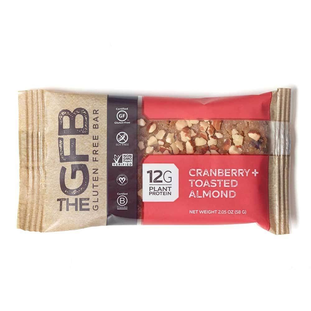 The Gluten Free Bar Cranberry + Toasted Almond - 58g
