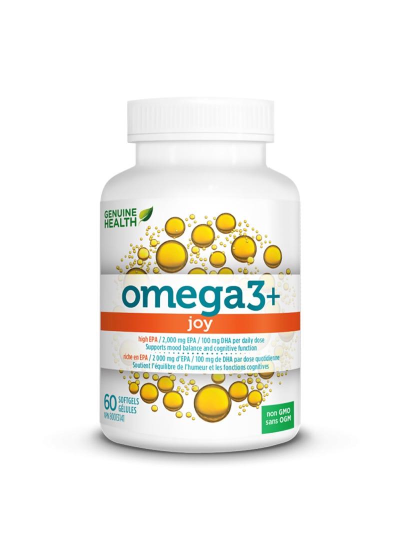 Genuine Health Omega3+ Joy 60 sg