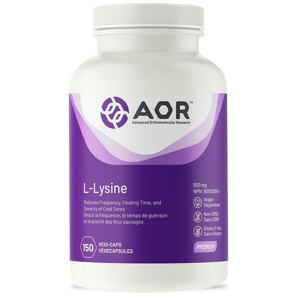 AOR L-Lysine - 150 vegi-caps